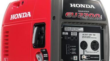 honda eu2200ic 2200 watt companion super quiet portable inverter generator review