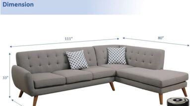 infini furnishings sofa sectional review