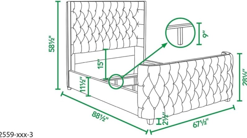 jennifer taylor home brooklyn king tufted panel bed headboard and footboard set vintage black brown faux leather review