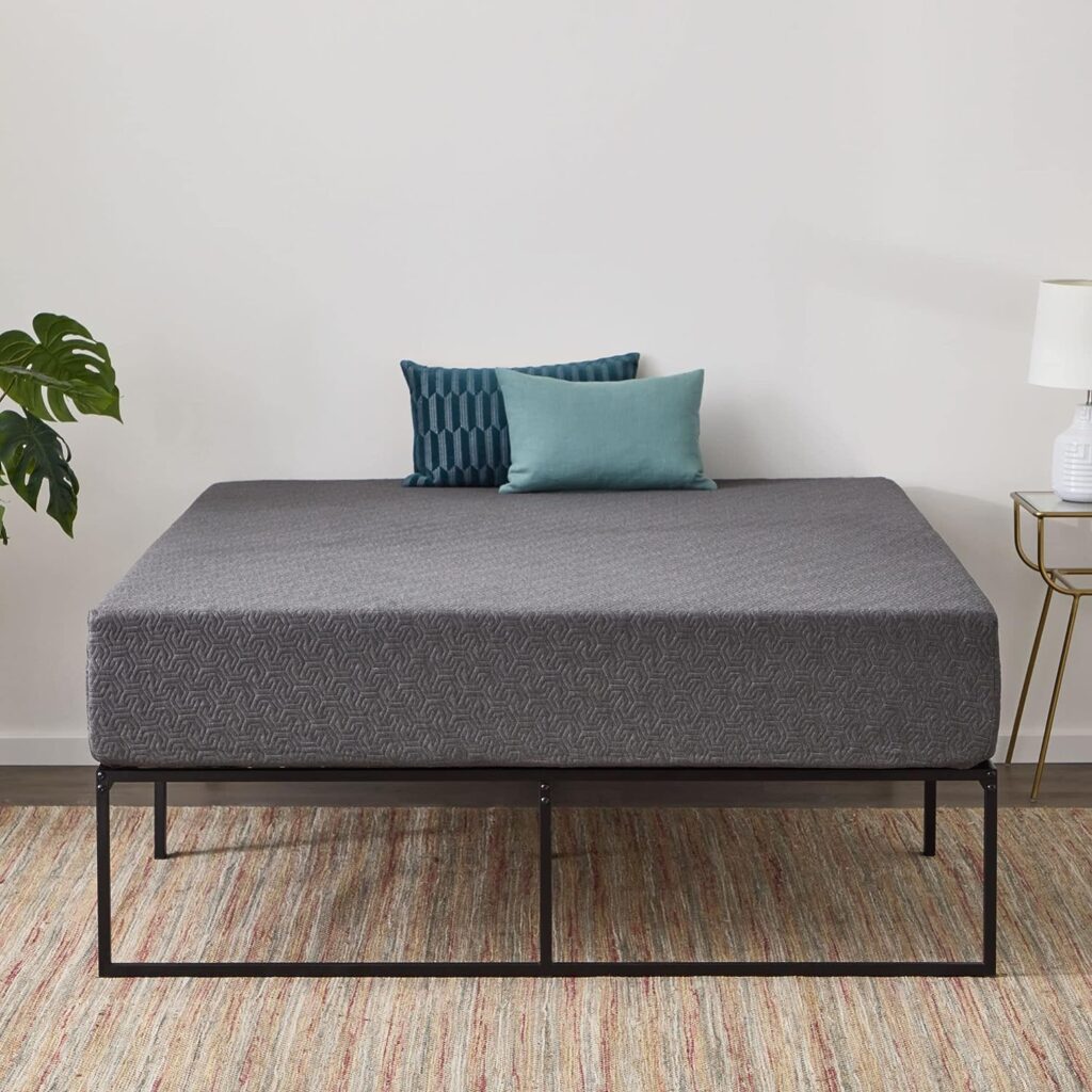 Linenspa 12 Inch Gel Memory Foam Mattress, Plush, Queen