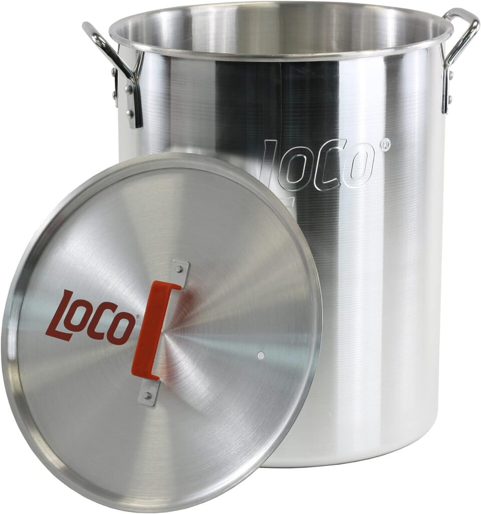 LoCo Cookers LCTFK30CAP1 Turkey Fryer, Silver