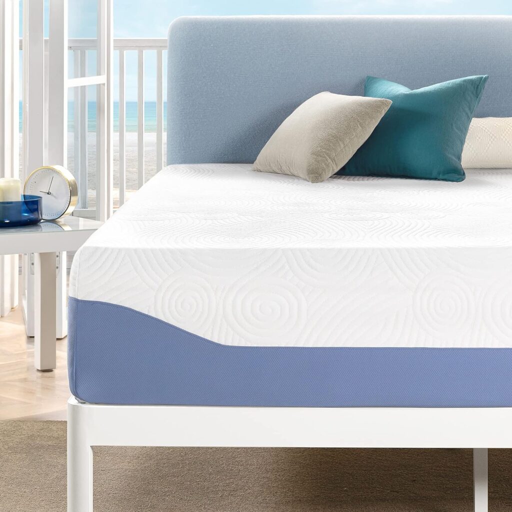Mellow 14 Inch Cooling Gel-Infused Memory Foam Bed Mattress, Medium Firm Sleep and Breathable Fabric Cover, Twin, Mattress in A Box : Home  Kitchen