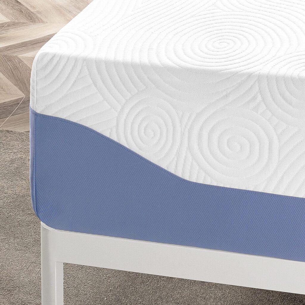 Mellow 14 Inch Cooling Gel-Infused Memory Foam Bed Mattress, Medium Firm Sleep and Breathable Fabric Cover, Twin, Mattress in A Box : Home  Kitchen