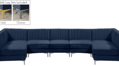 meridian furniture alina sectional review