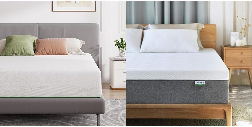 Novilla Twin Mattress, 10 Inch Memory Foam Mattress Twin, Medium Firm Mattress for Back Pain Relief and Support, Gel Infused Queen Mattress, 10 inch Gel Memory Foam Queen Size Mattress for Cool Novilla Twin Mattress, 10 Inch Memory Foam Mattress Twin, Medium Firm Mattress for Back Pain Relief and Support, Gel Infused Queen Mattress, 10 inch Gel Memory Foam Queen Size Mattress for Cool