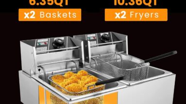 NuoNuoLe Commercial Deep Fryer Review 2 nuonuole commercial deep fryer review