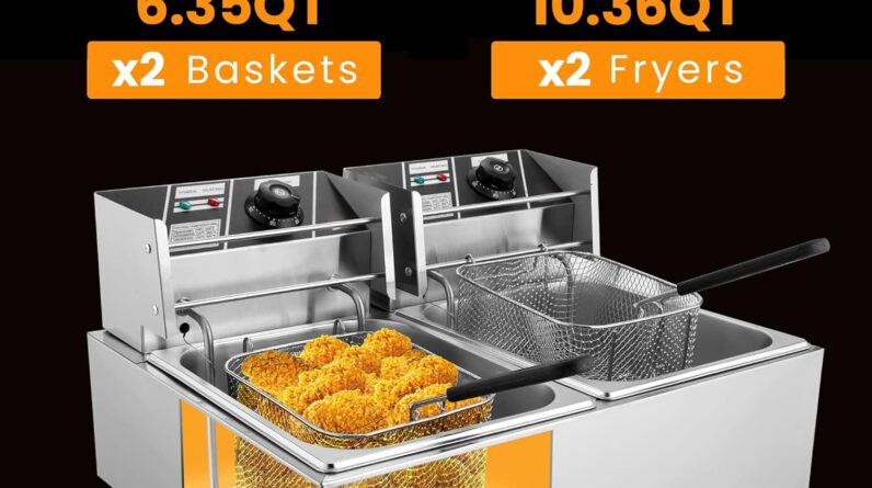 nuonuole commercial deep fryer review