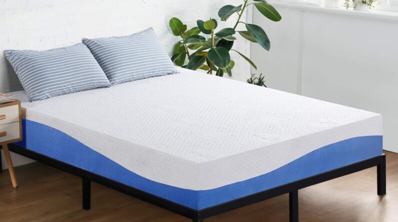 olee sleep king size memory foam mattress review