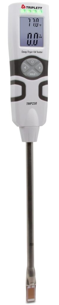 Triplett TMP230 Deep Fryer Oil Tester - Simultaneously Displays Temperature and TPM (Total Polar Materials) Triplett TMP230 Deep Fryer Oil Tester - Simultaneously Displays Temperature and TPM (Total Polar Materials)