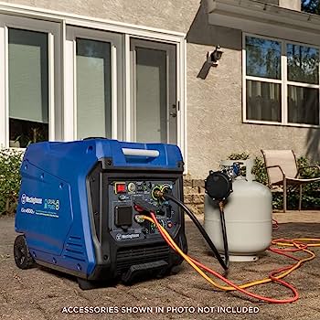Westinghouse 4500 Peak Watt Super Quiet Dual Fuel Portable Inverter Generator, Remote Electric Start, Gas  Propane Powered, RV Ready 30A Outlet, Parallel Capable Westinghouse 4500 Peak Watt Super Quiet Dual Fuel Portable Inverter Generator, Remote Electric Start, Gas  Propane Powered, RV Ready 30A Outlet, Parallel Capable