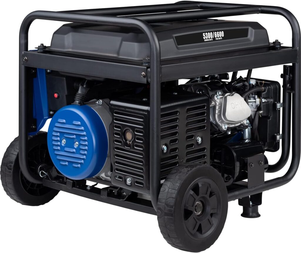 Westinghouse Outdoor Power Equipment 6600 Peak Watt Dual Fuel Home Backup Portable Generator, Transfer Switch Ready 30A Outlet, RV Ready 30A Outlet, CO Sensor, CARB Compliant Westinghouse Outdoor Power Equipment 6600 Peak Watt Dual Fuel Home Backup Portable Generator, Transfer Switch Ready 30A Outlet, RV Ready 30A Outlet, CO Sensor, CARB Compliant