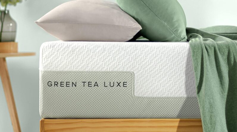 zinus 12 inch green tea luxe memory foam mattress review