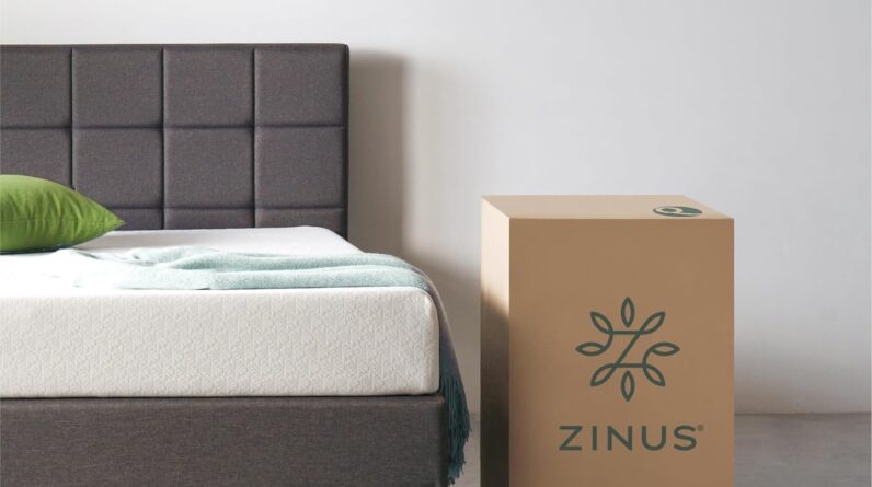 zinus 8 green tea activfreshr memory foam mattress review