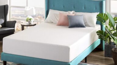 zinus green tea memory foam mattress review