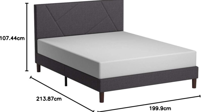 ZINUS Judy Upholstered Platform Bed Frame Review 1 zinus judy upholstered platform bed frame review