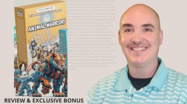 ANIMAL WARRIORS PLR COLORING PACK REVIEW   ANIMAL WARRIORS COLORING PACK REVIEW BEHIND THE SCENES