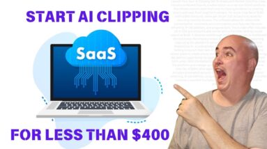 START AI CLIPPING SHORTS REELS SAAS PLATFORM for $400 - ROCKETCLIPS AI Mega Bundle Whitelabel REVIEW