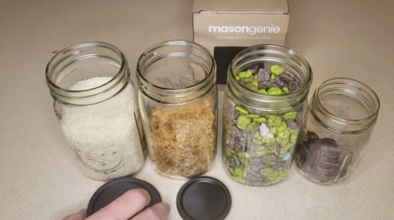 EASY TO USE? Mason Genie Mason Jar Vacuum Sealer Kit Review Unboxing 1 EASY TO USE? Mason Genie Mason Jar Vacuum Sealer Kit Review Unboxing