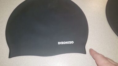 EASY-TO WEAR? Dizokizo High Elasticity Silicone Swim Cap Review Unboxing