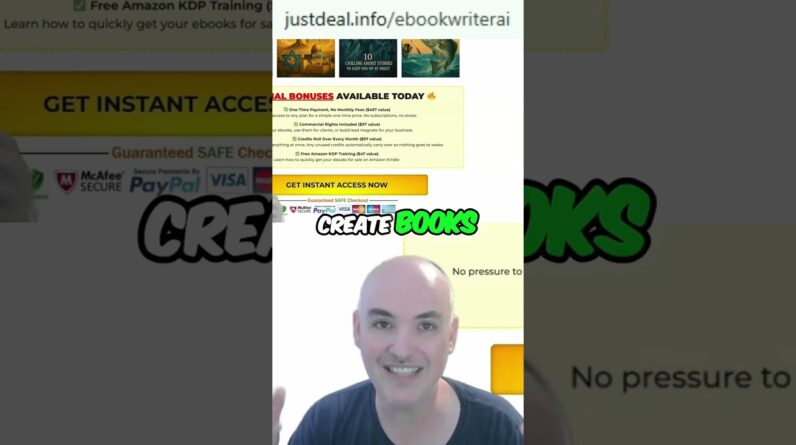 Amazing Lifetime Deal: Create Books & Content!