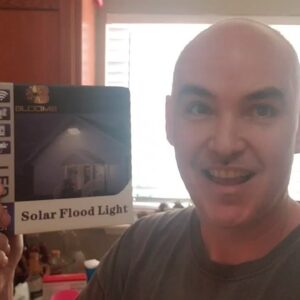 BRIGHT ENOUGH MODES? Bloom8 Solar Flood Lights Review Unboxing for Security and Safety