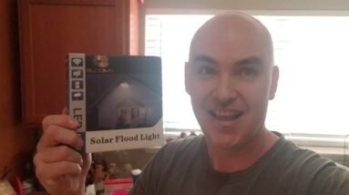 BRIGHT ENOUGH MODES? Bloom8 Solar Flood Lights Review Unboxing for Security and Safety