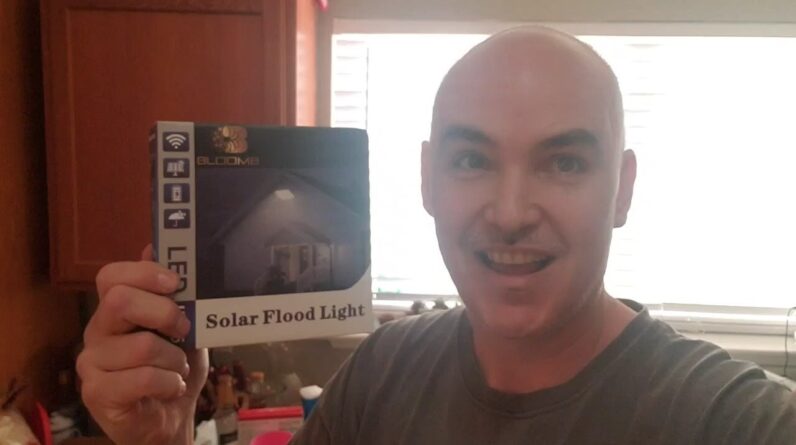BRIGHT ENOUGH MODES? Bloom8 Solar Flood Lights Review Unboxing for Security and Safety