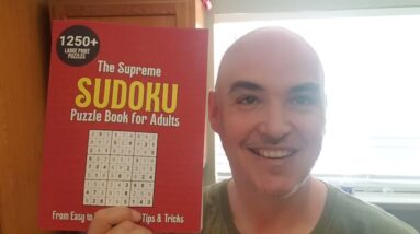 ANY HELP? The Supreme Sudoku Puzzle Book for Adults Review Unboxing