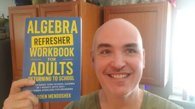 EASY LEARNING? Algebra Refresher Workbook For Adults Review Unboxing