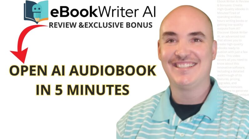 ebook writer ai  review audiobook created in 5 minutes for 2 dollars Bonus