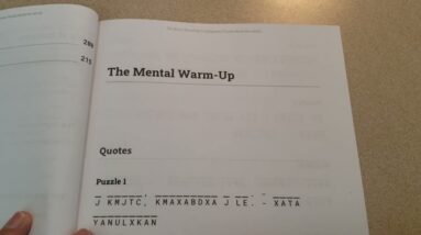 HOW MANY LEVELS? Brain-Boosting Cryptograms Puzzle Book For Adults Review Unboxing