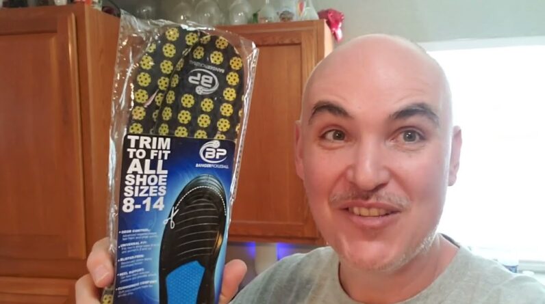 HEEL SHOCK-ABSORPTION? Banger Pickleball Insoles Review Unboxing Demo  by CourtLoc