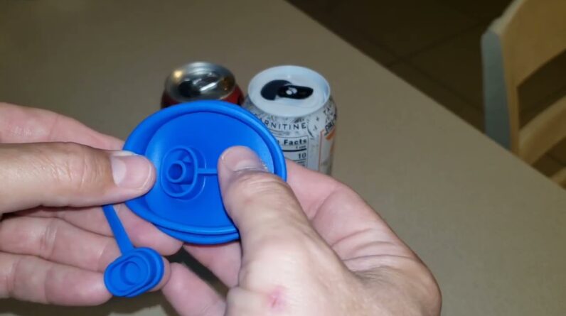 STRAW-LENGTHS POP-TOPS? Onutis Soda Can Lids with Straw Review Unboxing Demo