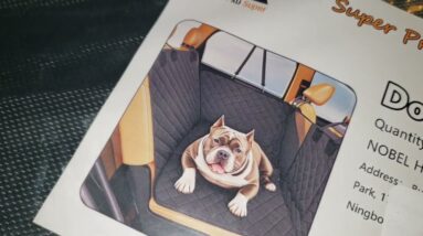 HARD TO-SETUP? Mr Bryant Dog Car Seat Cover for Dogs Review Unboxing Demo
