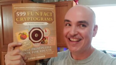 LARGE-ENOUGH PRINT? 599 Fun Fact Cryptograms Puzzle Book Review Unboxing Untold History Edition 2 LARGE-ENOUGH PRINT? 599 Fun Fact Cryptograms Puzzle Book Review Unboxing Untold History Edition