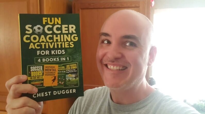 INTERACTIVE LEARNING? Fun Soccer Coaching Activities for Kids book  Review Unboxing by Chest Dugger