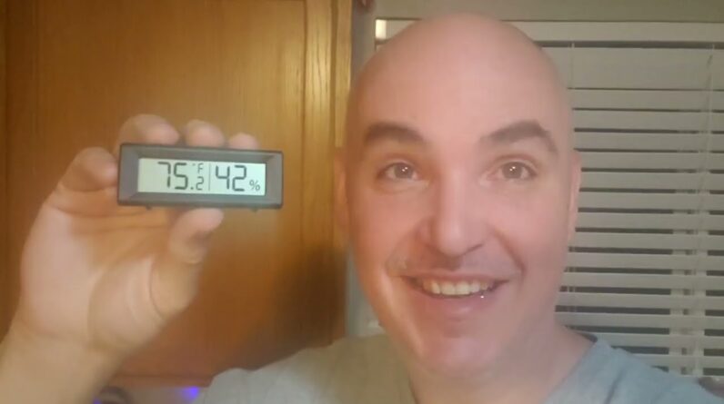ACCURATE READINGS? PFTTDD Digital Hygrometer Indoor Thermometer Review Unboxing Demo 7 ACCURATE READINGS? PFTTDD Digital Hygrometer Indoor Thermometer Review Unboxing Demo