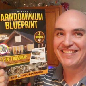 EASY TO-FOLLOW? Barndominium Blueprint Step-by-Step Guide Book Review Unboxing Demo by J. McDowell
