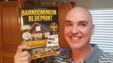 EASY TO-FOLLOW? Barndominium Blueprint Step-by-Step Guide Book Review Unboxing Demo by J. McDowell