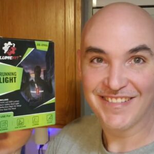BRIGHT ENOUGH? Lumfit Running Lights for Runners with Yellow Reflective Vest Review Unboxing Demo