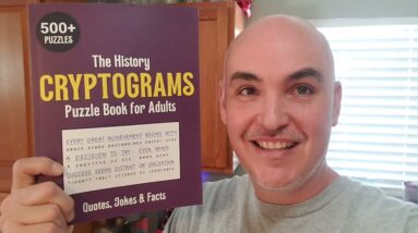 ENOUGH HINTS TOO HARD? History Cryptograms Puzzle Book for Adults Review Unboxing by Nora Cipher