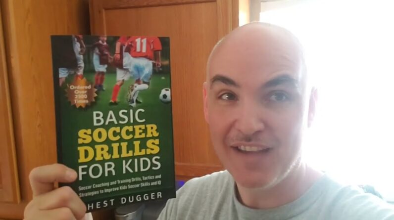 HELP-ADULTS TEACH-KIDS? Basic Soccer Drills for Kids Book Review Unboxing Demo