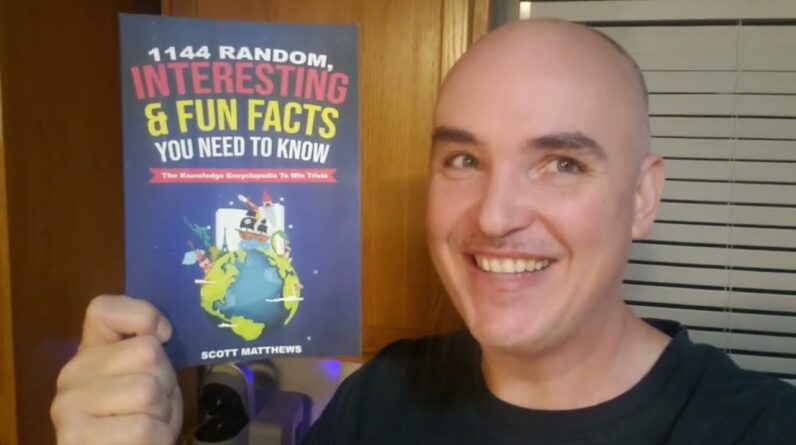 GOOD-INFO CATEGORIES? 1144 Random Interesting Fun Facts Book Review Unboxing by Scott Matthews