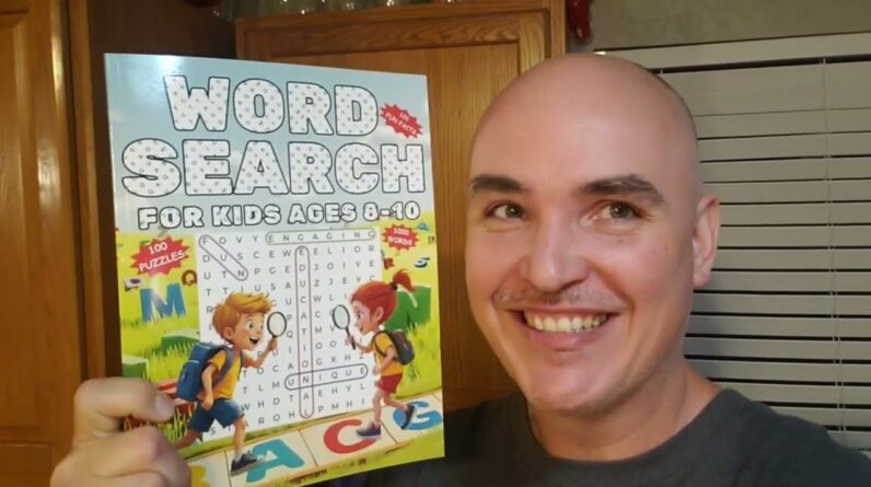 LEARN 4 WAYS? Word Search for Kids Ages 8-10 by Troy Cross Review Unboxing Flipthrough
