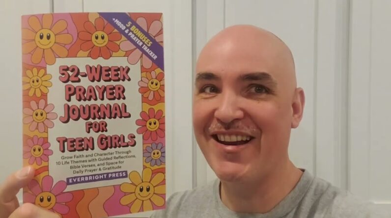 INTERACTIVE JOURNEY? 52-Week Prayer Journal for Teen Girls Review Unboxing