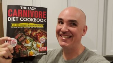 FAST-EASY RECIPES? The Lazy Carnivore Diet Cookbook Review Unboxing