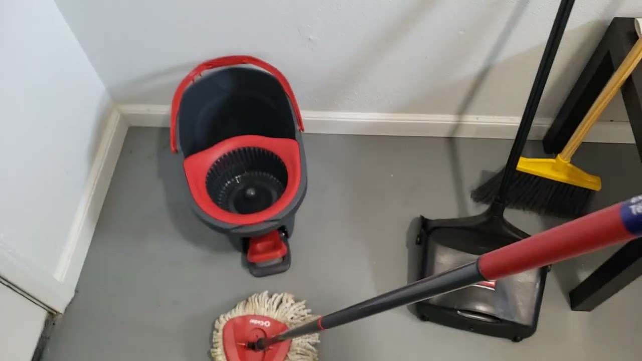 EASY-To USE? OCedar Easy Wring Microfiber Spin Mop Review Unboxing Demo Test