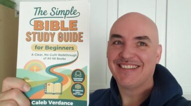 INTERACTIVE READ? Simple Bible Study Guide for Beginners book Review Unboxing by Caleb Verdance