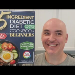 RECIPES ACTUALLY EASY? 5 Ingredient Diabetic Diet Cookbook for Beginners Review Unboxing Demo Test