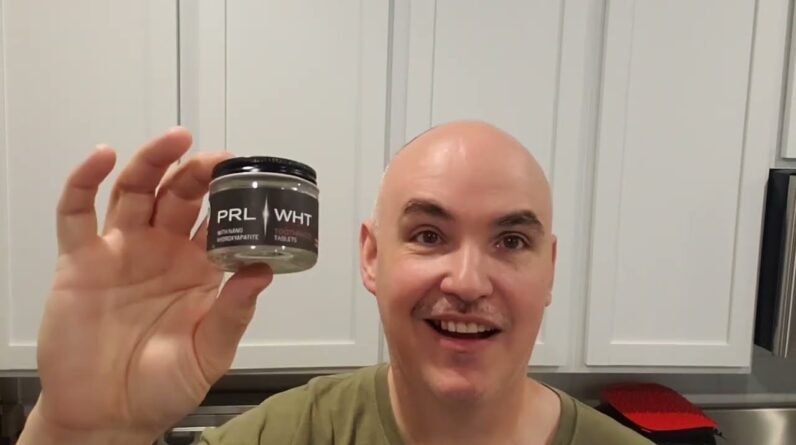 FRESH and FOAMY? Prl Wht Toothpaste Tablets with Nano Hydroxyapatite Review Unboxing Demo Test